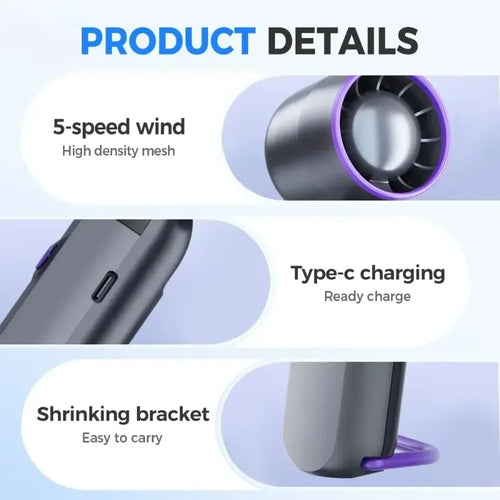 Portable Beauty Breeze Fan